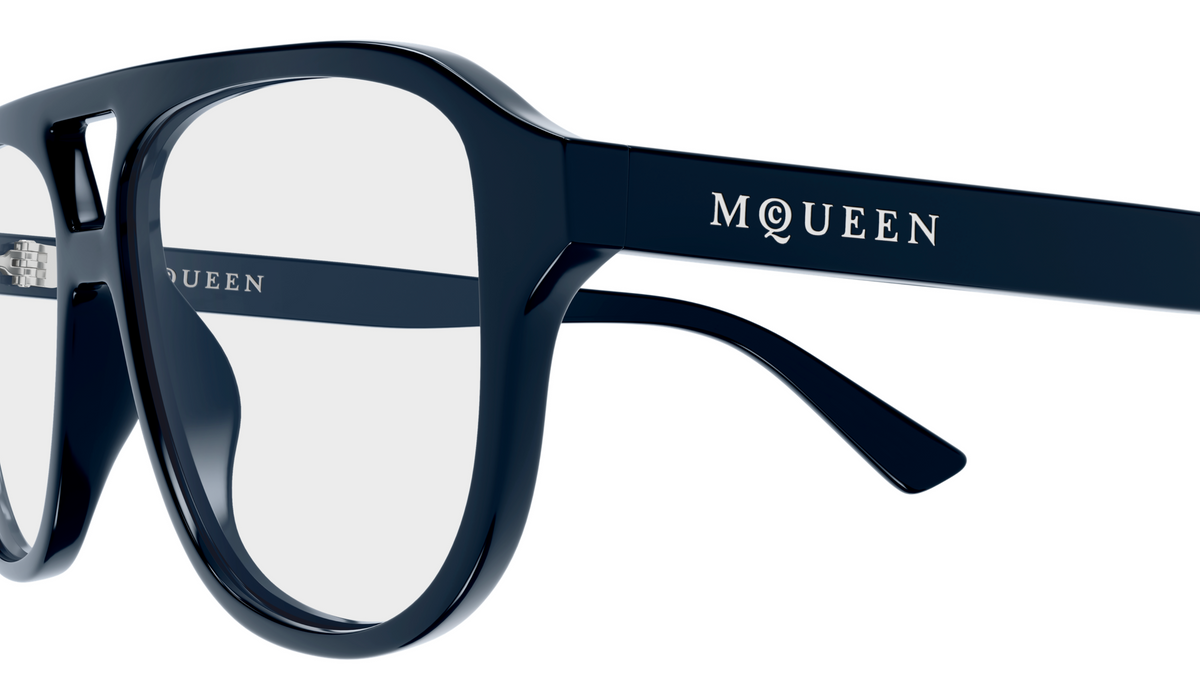 Alexander McQueen Logo AM0574O Eyeglasses