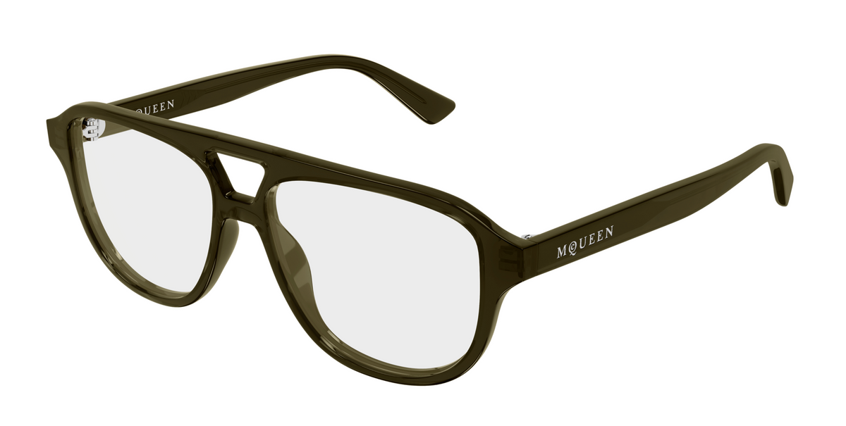 Alexander McQueen Logo AM0574O Eyeglasses