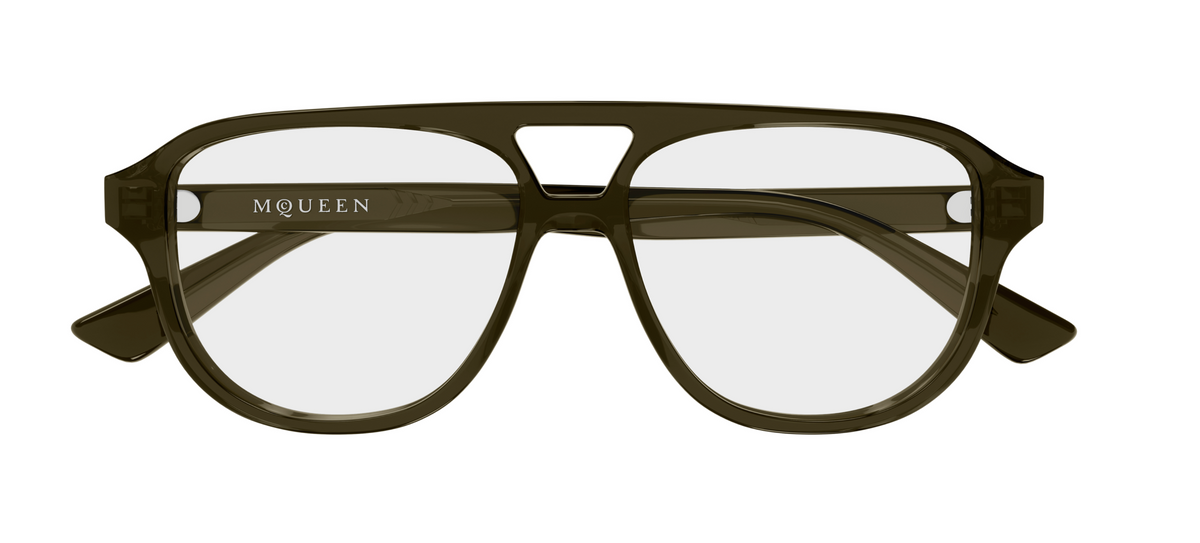 Alexander McQueen Logo AM0574O Eyeglasses