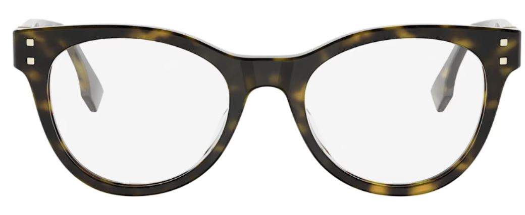 Fendi Fold-bril op sterkte FE50157I
