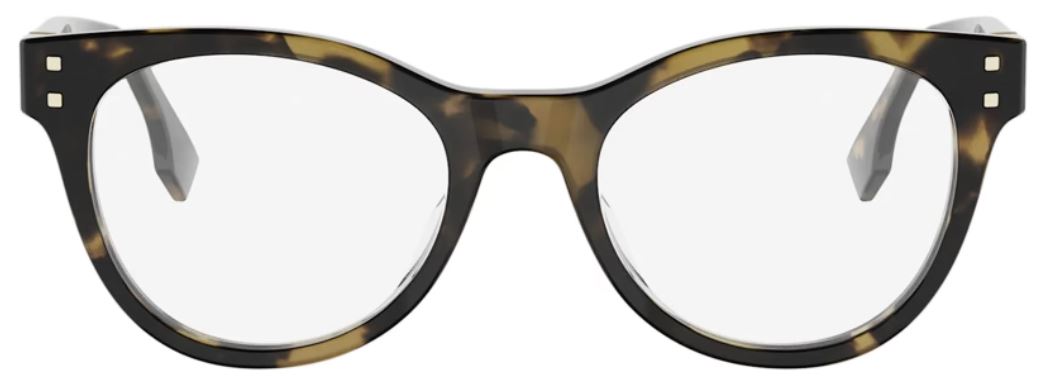 Fendi Fold-bril op sterkte FE50157I