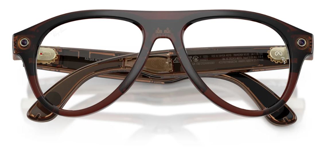 Gafas graduadas Ray-Ban Meta Aviator RW4016V